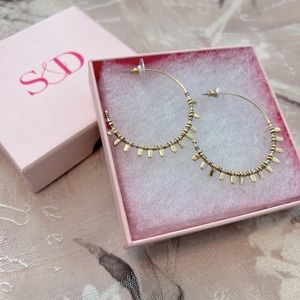 Stella & Dot Petal Hoops